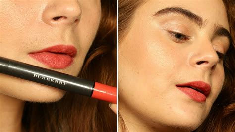 burberry lip velvet crush sheer-matte stain review|burberry lip velvet reviews.